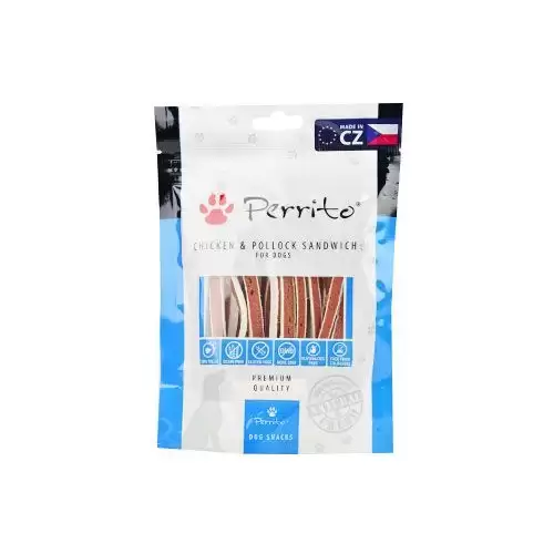 Perrito Chicken & Pollock Sandwich 100g