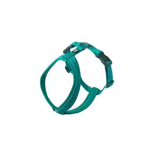 Postroj Y Hurtta Casual ECO paví zeleň 90-100cm