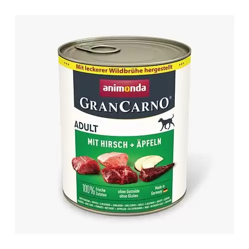 GRANCARNO Adult - s jelením masem a jablky 800 g