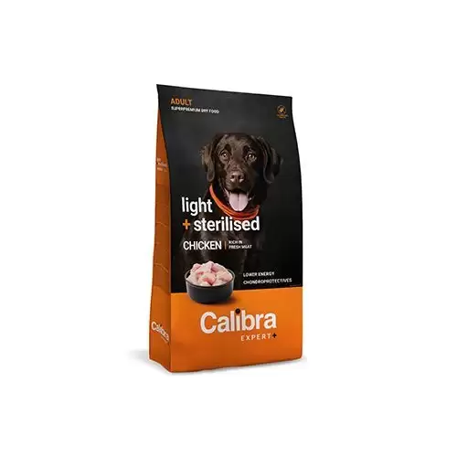 Calibra Dog EXPERT+ Adult Light & Steril. Chicken 750g