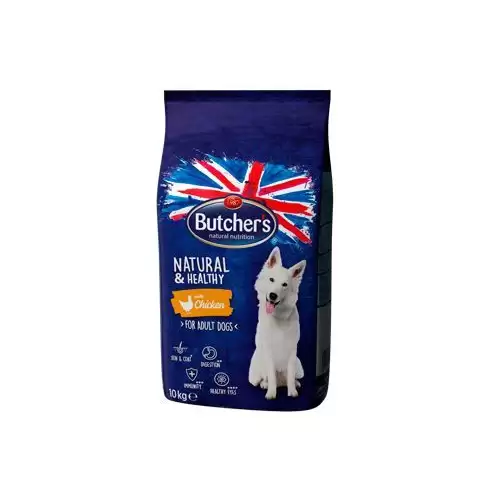 Butcher's Dog Natural&Healthy Dry s kuřecím masem 10kg