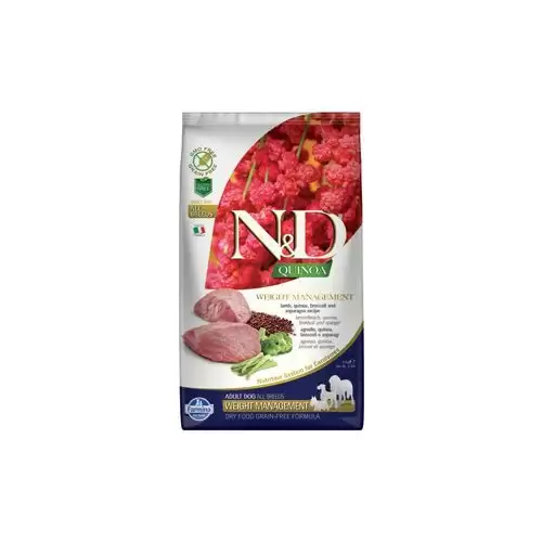 N&D Quinoa DOG Weight Management Lamb all breeds 2,5kg