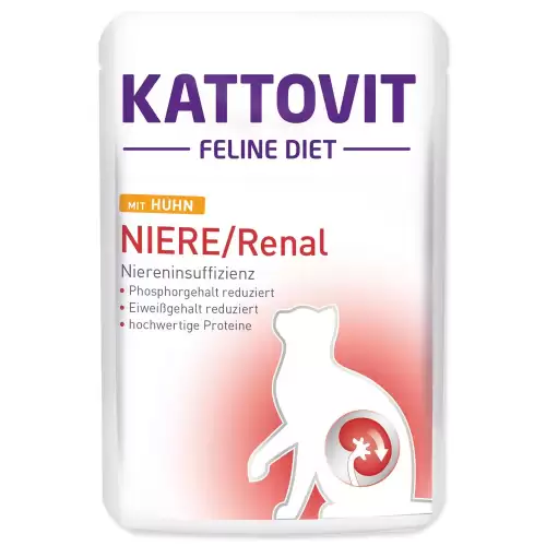 Kapsička Kattovit Niere/Renal kuře 85g