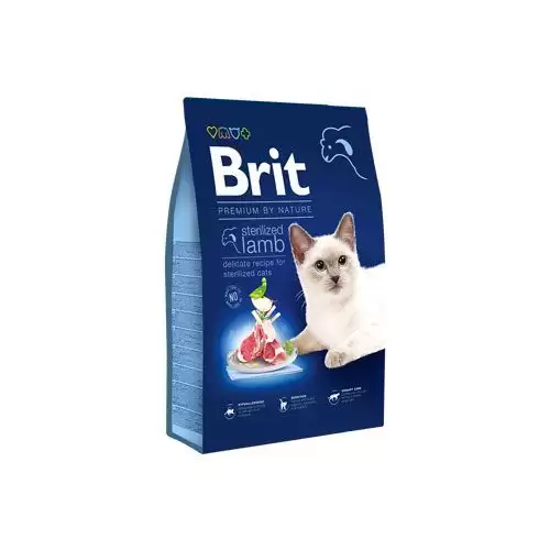 Brit Premium Cat by Nature Sterilized Lamb 300g