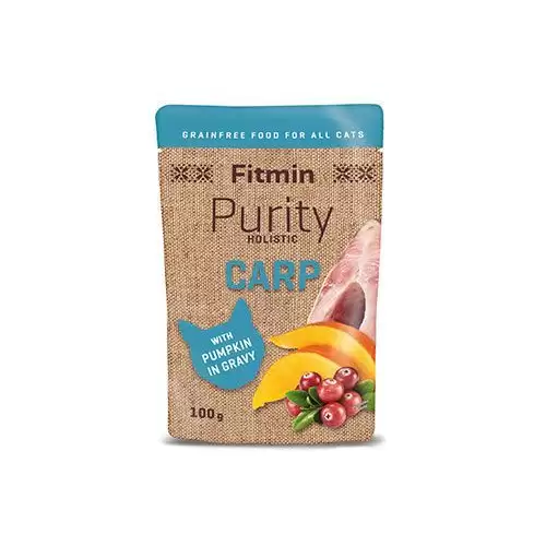 Fitmin Purity cat kapsa Kapr s dýní 100g