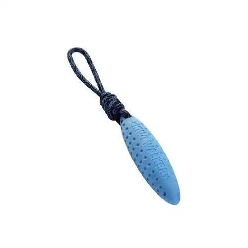 Hračka pes ZEPPELIN MAXI plov. z TPR modrá Kiwi