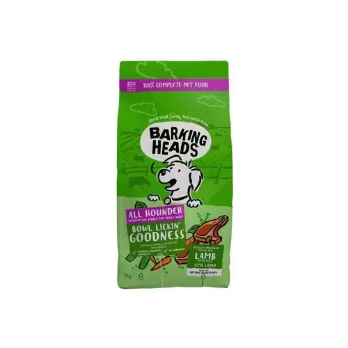 BARKING HEADS All Hounder Bowl Lickin Good Lamb 12kg