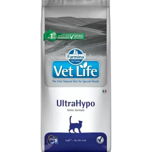  Vet Life Natural Feline Ultrahypo 2 kg