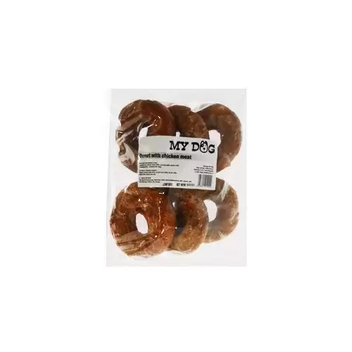 Pochoutka Donut s kuřecím masem 12,5cm/6ks