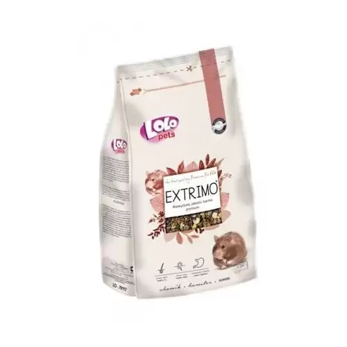 EXTRIMO kompletní krmivo pro křečky v sáčku se zipem 750 g