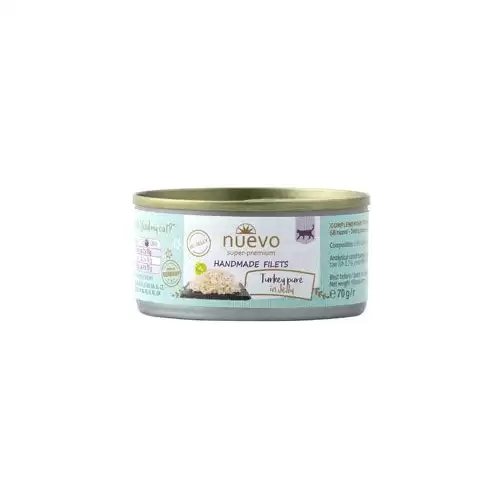 Nuevo kočka Handmade Pure Krůta v želé konz. 70g
