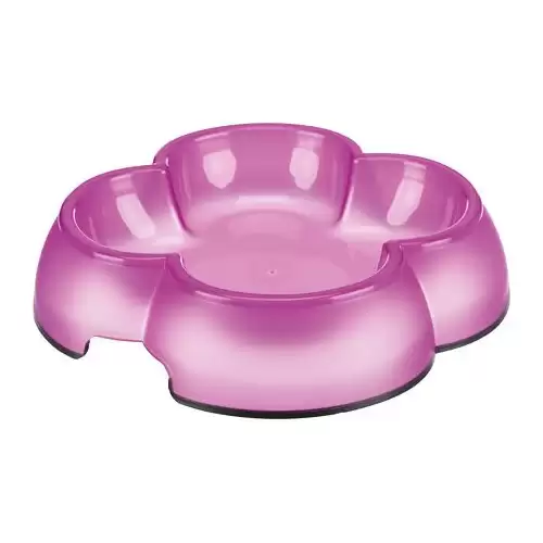 Plastová miska čtyřlístek s gumou, 0,25 l/14 cm