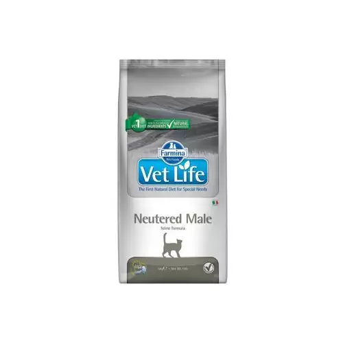 Vet Life Natural CAT Neutered Male 2kg
