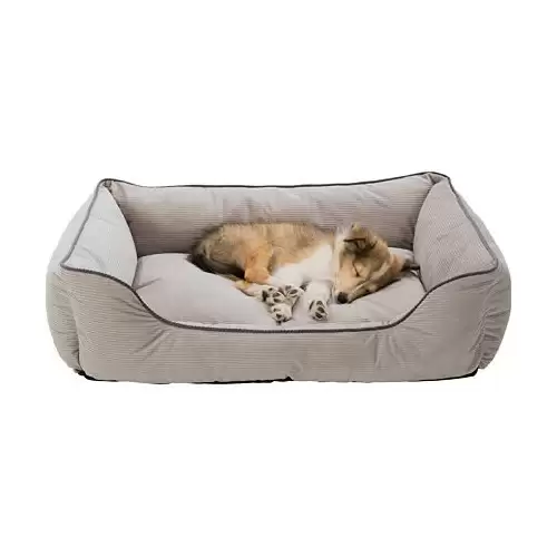 Podložka k ležení VIVIANA, sametová tkanina, antická růžová 95 x 65 cm