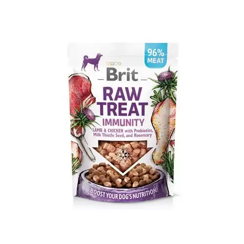 Brit Raw Treat Dog Immunity, Lamb&Chicken 40g