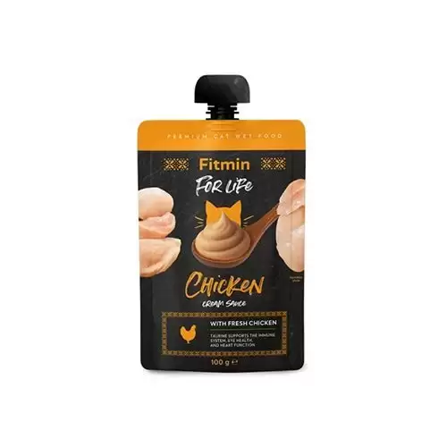 Fitmin FL cat kapsa Cream sauce kuřecí 100g