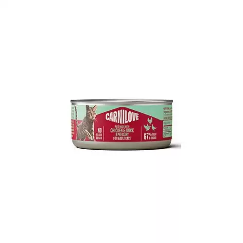 Carnilove Cat Can Paté Chicken,Duck&Pheasant 100g