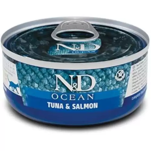  N&D OCEAN Cat konz. Tuna & Salmon 70 g