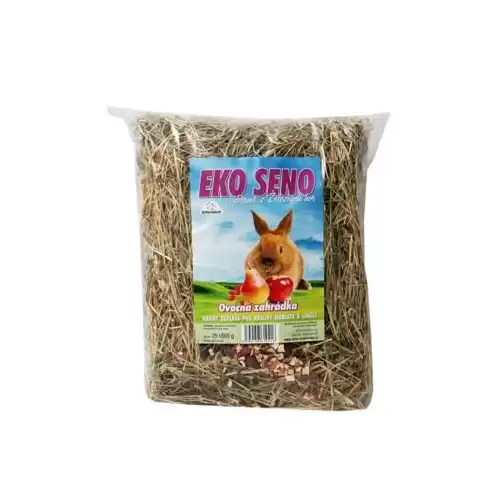 EKO seno 25 l/500 g ovocná zahrádka 