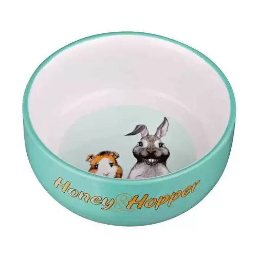 Keramická miska Honey-Hopper pro morče, králíka 250ml/11cm