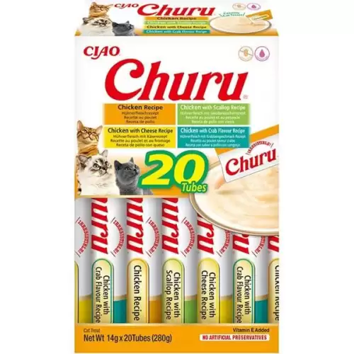  Inaba Churu cat snack kuře multipack 20x 14g
