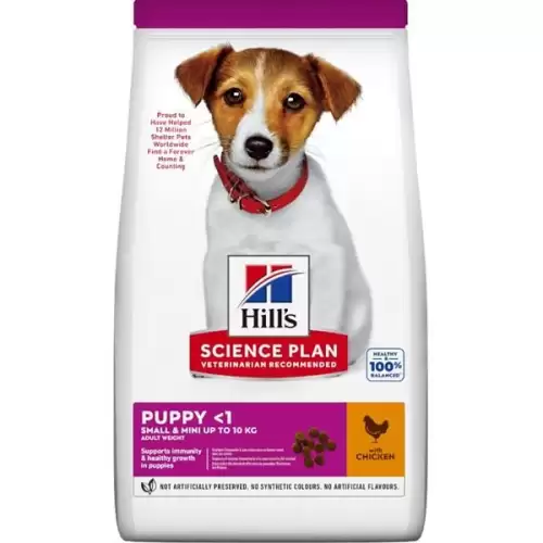  Hill's Science Plan Canine Puppy Small & Mini Chicken 3 kg