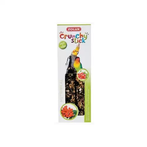 Crunchy Stick Large parakeet Rybíz/Jeřabiny 2ks Zolux