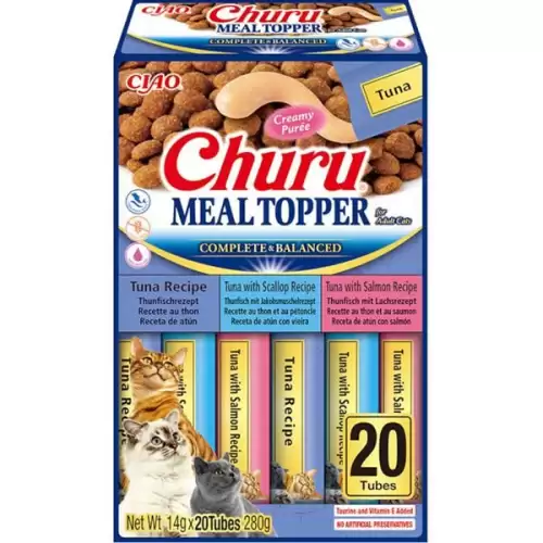  Inaba Churu Cat meal topper tuňák multipack 20x14g