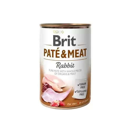 Brit Dog konz Paté & Meat Rabbit 400g
