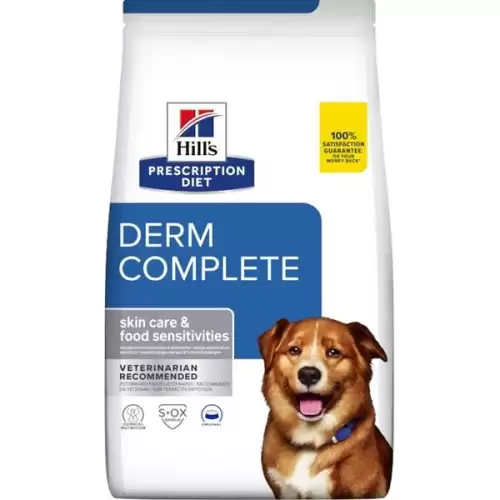  Hill's Prescription Diet Canine Derm Complete 4 kg