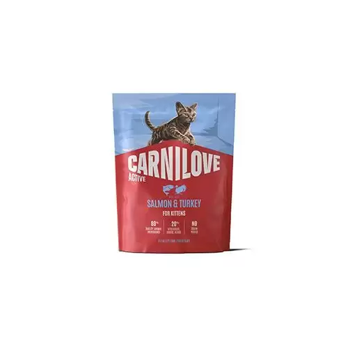 Carnilove Cat Active Dry Salmon&Turkey Kittens 400g