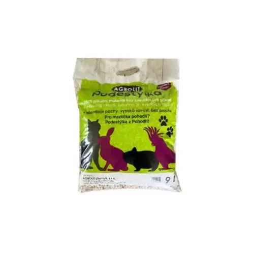Podestýlka Agrolit dřevěná lisovaná 9 litrů