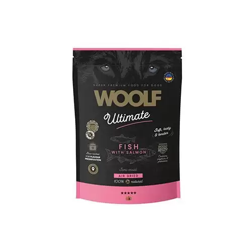WOOLF Ultimate DogFood Semi-Moist Fish with Salmon 1kg