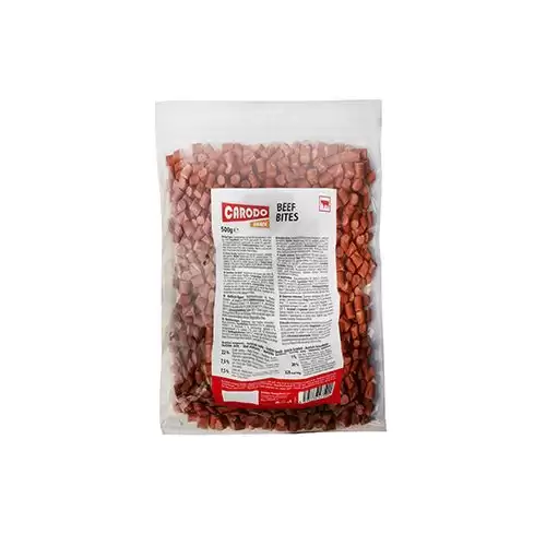 CARODO Dog poch. Hovězí kousky 500g