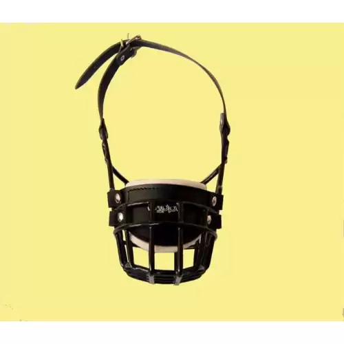  Náhubek kovový Pitbulteriér - fena, gumoplast 115 x 125 x 80 mm