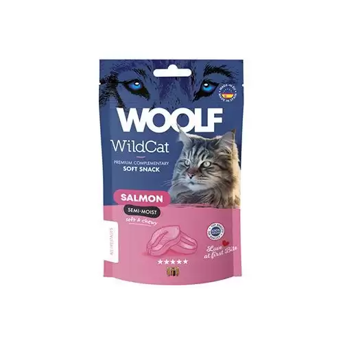 WOOLF WildCat Semi-Moist Snack Salmon 50g