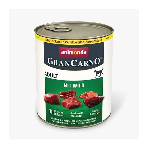 GRANCARNO Adult - se zvěřinou 800 g