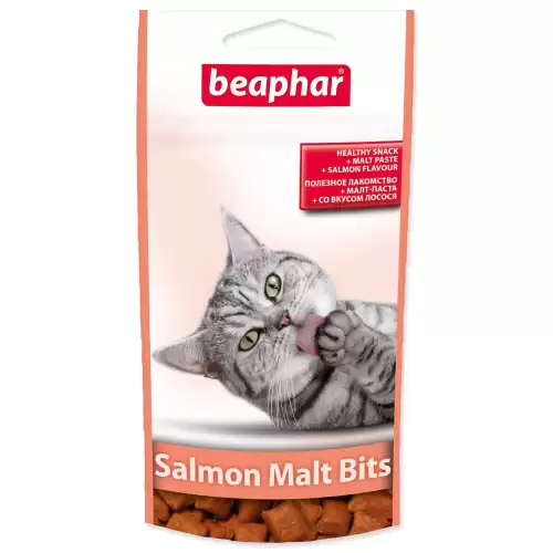 Pochoutka Beaphar Malt Bits losos 35g
