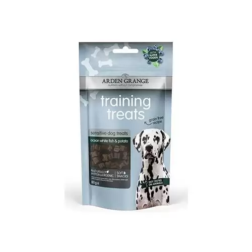 Arden Grange Training treats GF Sen.Oc.Wh.Fish&Pot.80g