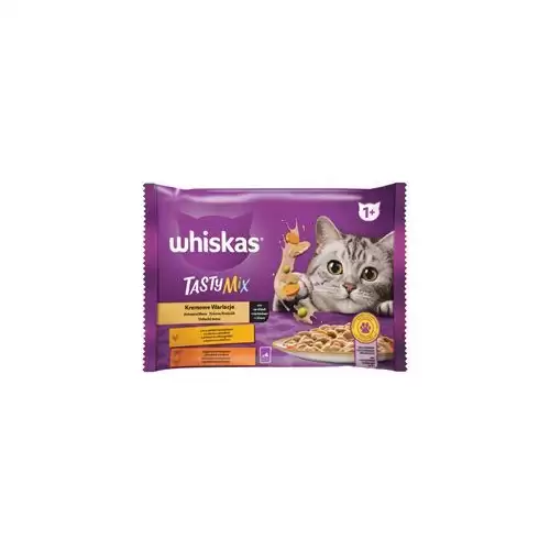 Whiskas kapsa Tasty Mix Creamy Creations 4x85g