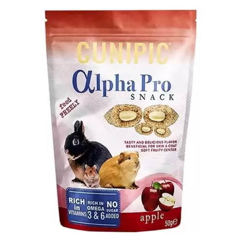  Cunipic Alpha Pro Snack Apple - jablko 50 g