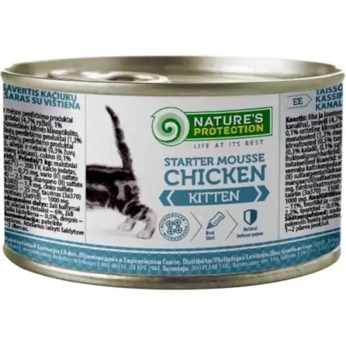  Nature's Protection Cat konz. Kitten Starter kuře 200 g