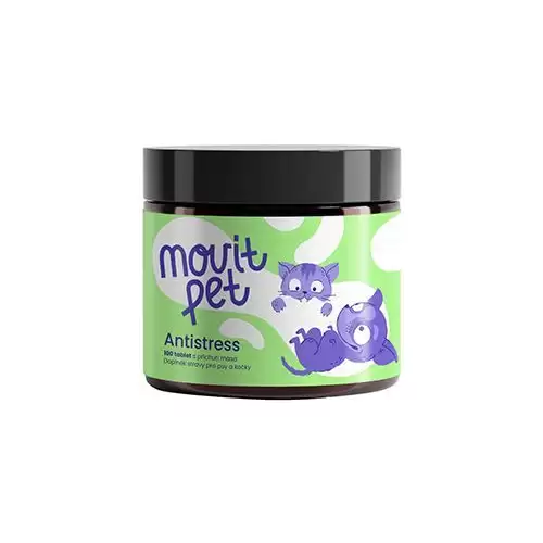 MOVit PET Antistress, s příchutí masa 100tbl