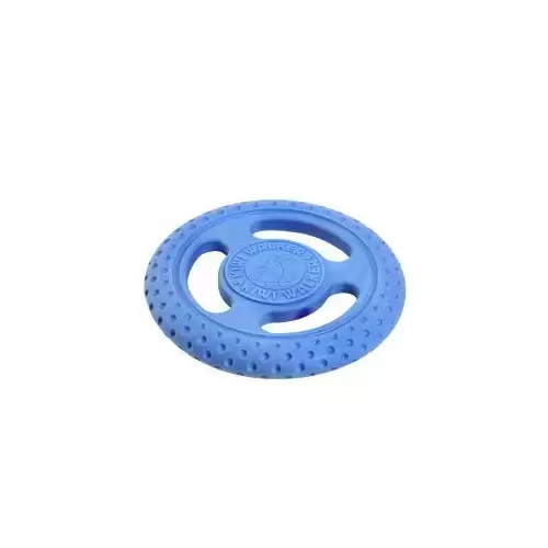 Hračka pes FRISBEE MAXI plov. z TPR modrá Kiwi