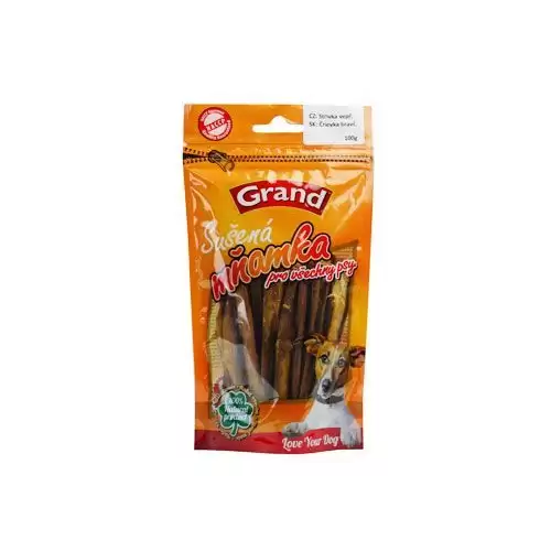 GRAND Dog poch. Suš. Mňamka střívka 100g