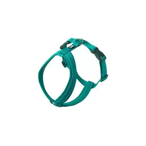 Postroj Y Hurtta Casual ECO paví zeleň 70-80cm