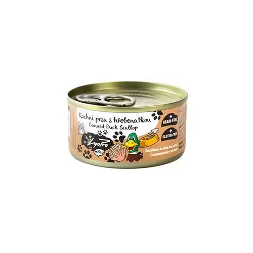 Lyopro Cat konz. Kachní prsa s hřebenatkou 85g