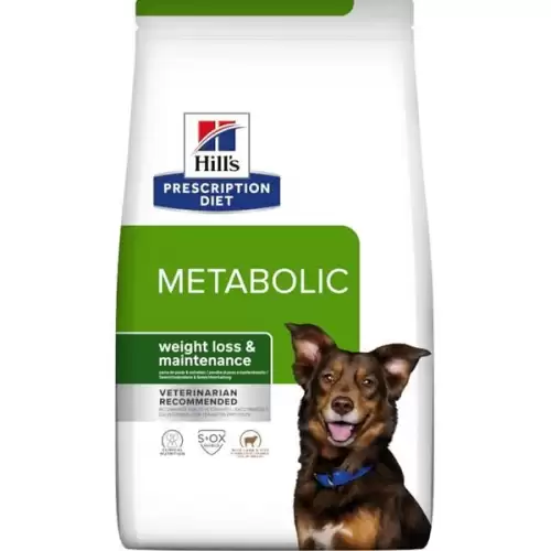 Hill's Prescription Diet Canine Metabolic jehněčí a rýže 12 kg