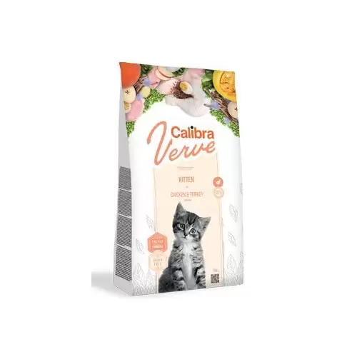 Calibra Cat Verve GF Kitten Chicken&Turkey  3,5kg