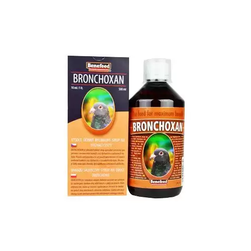Bronchoxan pro holuby bylinný sirup 500ml